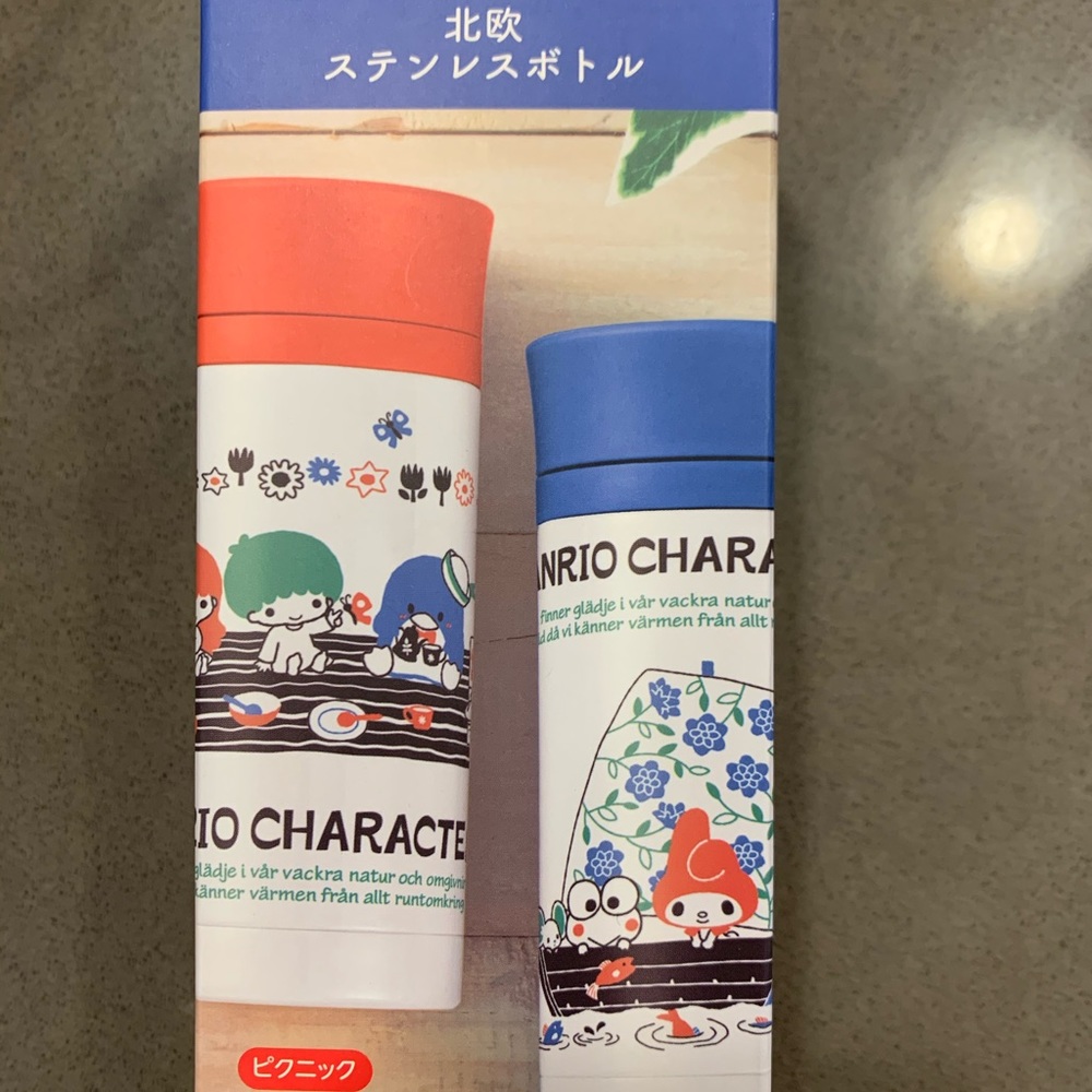 sanrio characters Stainless Bottle C Blue